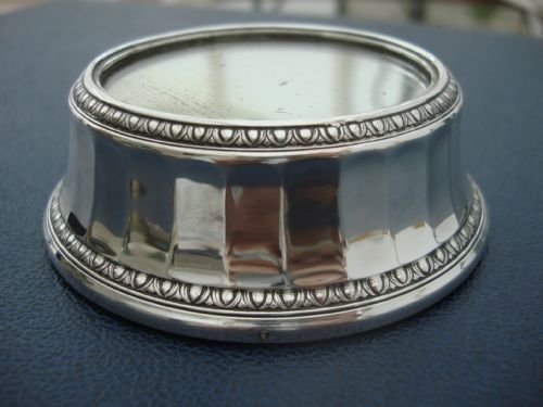 1927 registered elkington silver plate unusual small mirror plateau