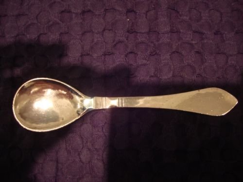 london 1922 georg jensen very famous maker solid silver continental pattern spoon